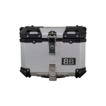 벤시 오토바이 알루미늄 탑박스, 45L, 실버