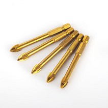 6mm 유리 인조 대리석 타일 콘크리트 석재 도기 목재 드릴 기리 비트 일자, 단품