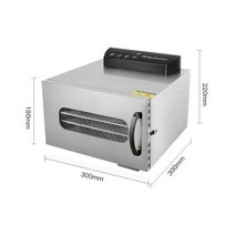 동결건조기계 동결건조기 미니동결건조기계 식품 탈수기 금속 트레이 6 개 과일 건조기 스테인리스 스틸 육류 허브용, Z63+EU+220V