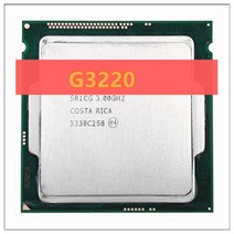 펜티엄 G3220 Haswell LGA 1150 듀얼 코어 3.0GHz L3 캐시 HD 그래픽 데스크탑 CPU 지원 H81 마더보드, 한개옵션0