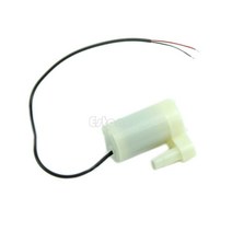 견고한 프로 미니 3-6V 120L/H 모터 잠수정 워터 펌프 저소음 유용한 브러시리스 새로운 R7UB, 01 White