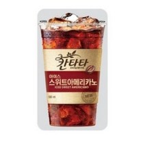 칸타타 아이스 파우치 아메리카노, 10개, 190ml