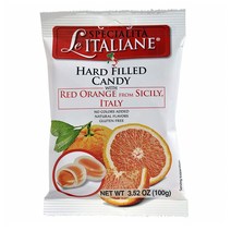 Specialita Italiane 하드 필드 캔디 100g 12팩 오렌지 시칠리 Caramelle Le Specialita Italiane Serra Ha, 12개