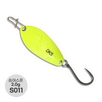 싸파 더블킬 송어 스푼 2g-S011 산천어 얼음 낚시 루어, 상세페이지 참조