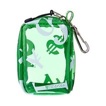 123887 Frank Miura 골프 파우치소형 스켈레톤 모델 FMGSKSP, 연두색