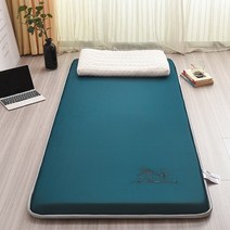 메모리 폼 매트리스 편물 합성 면 3단 접이식 메모리폼 라텍스 바닥 토퍼 매트 매트리스