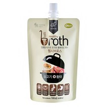 헬시브로스 프리미엄 육수 180ml 고양이 보양식, 소고기+황태