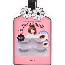 일본산 코지 KOJI 돌리 윙크 Dolly Wink 인조 속눈썹 No.1-35 한 쌍, 1개, 30-쉬폰 누드