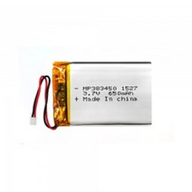 MP 리튬폴리머 383450 3.7V 650mAh, 1개