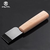 WUTA 가죽 공예 절단 재단 칼 DIY 나이프 강철 블레이드 오른쪽 왼손잡이