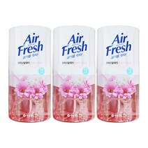 애경 홈즈 에어후레쉬 크리스탈워터 방향소취 프렌치 부케향 400ml 3개 방향제 탈취제