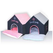 반려견과 집에서즐기는글램핑 텐트house 용품 잠드는 숨숨 소란 애견, 핑크