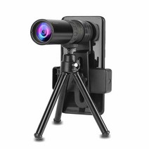 초망원 렌즈 단안 자동 초점 10-300X 30mm 휴대폰 카메라 렌즈 삼각대 및 클립 포함 휴대폰 액세서리