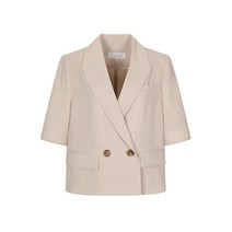 올리브데올리브 크롭 더블 반팔 자켓 OY2MJ0820