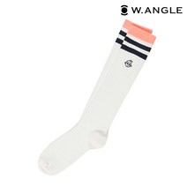 *본사직영* [와이드앵글] 여성 와글 컬러라인 골프 니삭스 WWP22S07R6, 24