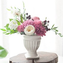 기타 바보사랑[플라워트리]모던베리카네이션화분Bset 30cm_P2S 조화 FAGAFT[무료배송], 레드