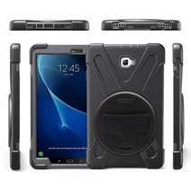 LCD 디스플레이 터치 스크린 어셈블리 삼성 갤럭시 탭 A 10.1( ) 와이파이 T510 T510N T515 LCD용, One Color_Black, Black