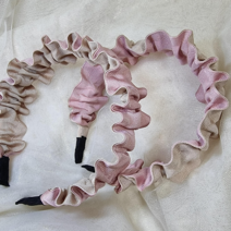 리본바이리 물결 머리띠 5색 택 1 리본머리띠 핸드메이드 머리띠