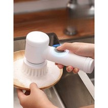 전동 무선 브러쉬 청소용 욕실 타일 운동화 바닥, 브러쉬 3개