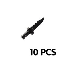 레고호환 부품 블럭 블록 피규어 군 독일 군인 무기 빌딩 소 기 육군 액세서리 벽돌 경찰 그림 장난감, 16무기-10개