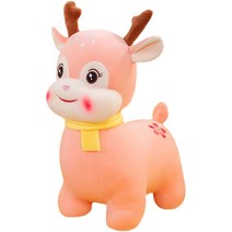 모찌 인형 블러셔 사슴 노루 귀여운, Y핑크, 25cm