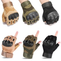 하드쉘S1 밀러터리 전술장갑 등산반장갑 오토바이 아웃도어 자전거 군용 서바이벌, 카키