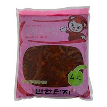 T00259/반단찬지 양념고추잎4kg 마른반찬/자취생반찬/김치/장조림/깻잎장아찌/가정식반찬/오징어젓/파김치/겉절이/명란젓, 단일 수량