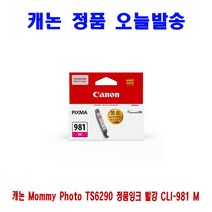 [CC전산] CANON Mommy Photo TS6290 정품잉크 빨강 CLI-981