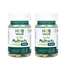 영국 홀랜드앤바렛 어린이 종합비타민 30 츄어블 2병