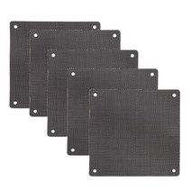 컴퓨터 쿨러 팬 PC 팬 먼지 메쉬 PC 쿨러 필터 용 120x120mm 먼지 필터, 검은색