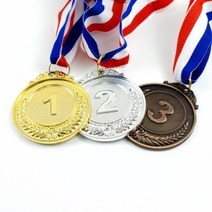 시상식 등수 메달목걸이 대회 우승기념 금은동메달_1p, 5cm2은