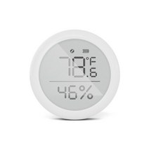 스마트온습도계 온도기록계 moes tuya zigbee 온도 및 습도 센서 lcd 화면 원격 제어가있는 스마트 라이프 google assistant와 함께 작동, 01