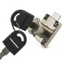 서랍 잠금장치 교체 서랍장 키 잠금 열쇠 자물쇠 은색