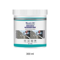 투명방수접착제 폴리우레아 지붕 옥상 방수 실란트 에이전트 투명 접착제 화장실 안티 누출 나노 수리 깨진 트래핑 주방, [10] 300ml