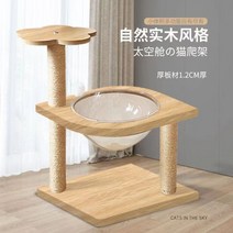 김과장만물샵 우주 캡슐 고양이 나무 캣타워 심플, A