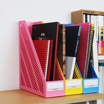 유니케미칼 개폐형 파일꽂이 화일박스 서류 책꽂이, 회색