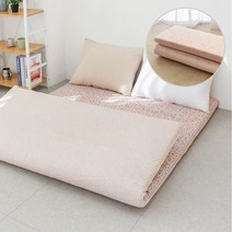 아르떼베딩 순면누빔 요매트 100%국산 바닥요(요커버+솜매트)_8CM, 비올라, 핑크