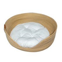 길고양이겨울집 고양이비닐하우스 강아지 방음 부스 길냥이 겨울집 HOOPET 사계절 애완동물 침대 강아지, 02 With Mat_01 32x32cm