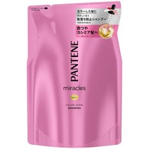 판테인 미라클즈 컬러 샤인 탈색 방지 데미지 수리 원숭이 무첨가 샴푸 리필 420mL