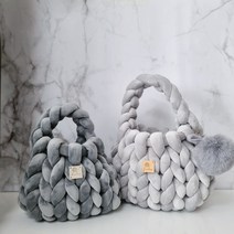 벨벳 자이언트얀 빅얀 루피망고실 왕모찌실 가방 DIY 핑거니팅 20색상, TOP 패브릭얀 1kg, TOP 민트