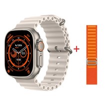 가성비 스마트워치 웨어러블 골프 등산 캠핑 2022 new for apple watch 울트라 시리즈 8 스포츠 smartwatch 스마트 워치 49mm nfc 블루투스 통화, 정장 7