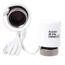 AC 230V NC 전기 열 액추에이터 M30 * 1.5mm 온도 조절 라디에이터 밸브 K9FA, 한개옵션0