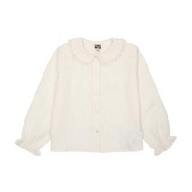 BONTON 23FW 여아 화이트 버튼 블라우스