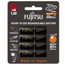후지쯔 프리미엄 Ni-MH AA 2550mAh 충전지 4알