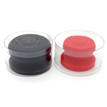 원형 핸드 어플리케이터 고체왁스 왁싱패드 스펀지 스폰지, 블랙(10cm)