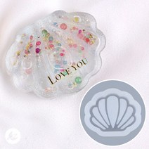 바다 조개 몰드 레진 아트 공예 재료 RM088, 단품