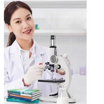 생물현미경 현미경 공구 전자확대경 전자 실체, (프로페셔널에디션30000회UP)표본15개