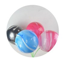 클럽 축하 파티 행사장 LED 마블 풍선 4p 랜덤혼합, 서군홈박사 본상품선택