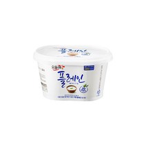 냉장배송 빙그레 요플레 플레인 화이트 요거트 430g, 1개