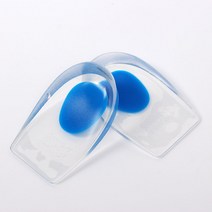 보호쿠션 패드 충격완화 실리콘 뒤꿈치 쿠션깔창, 8개